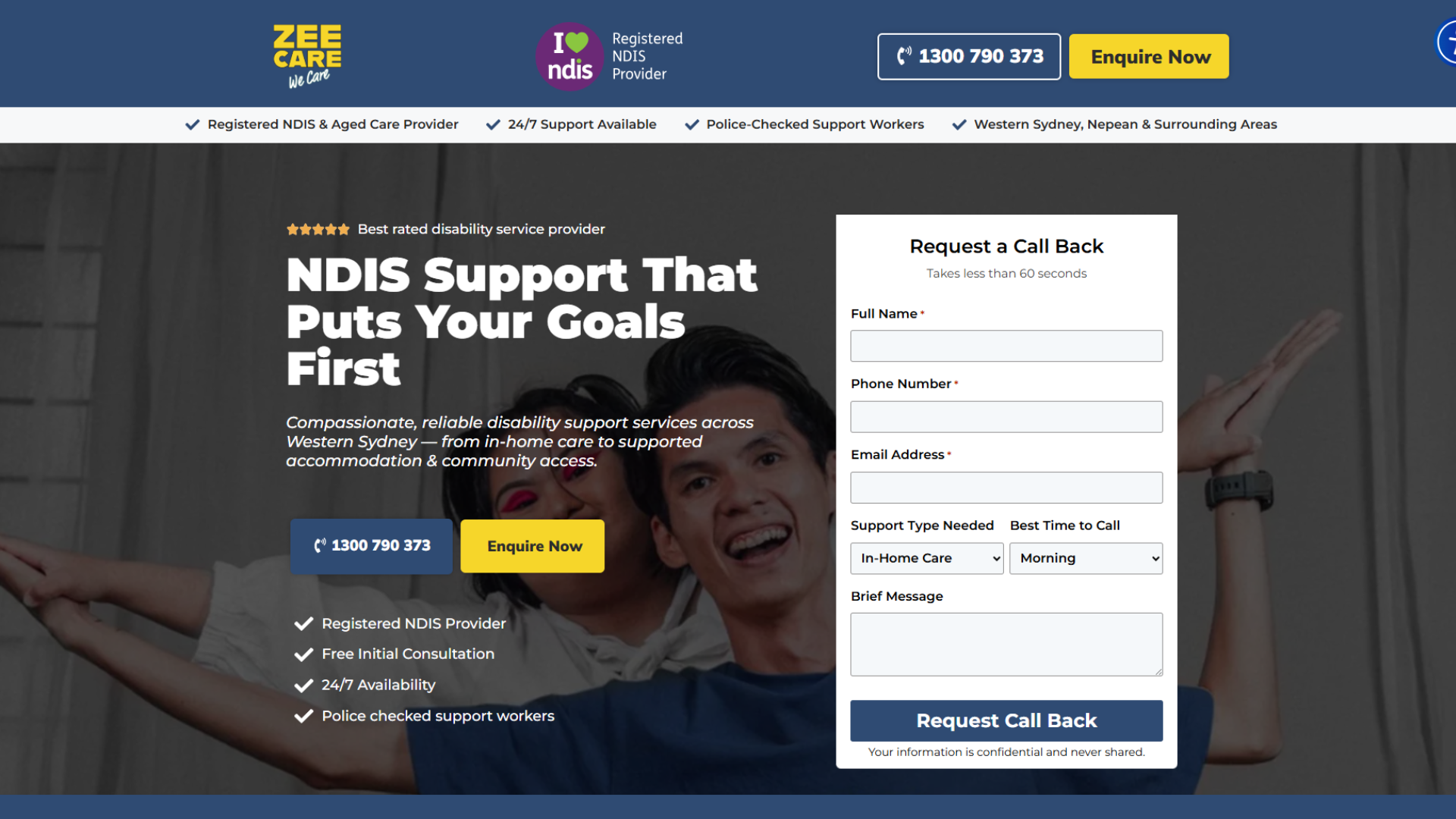 Landing Page Template 20 screenshot 1